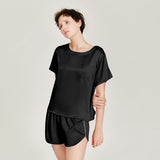 19 Momme Silk T-Shirt Set