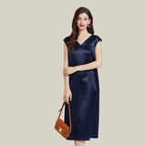 19 Momme Long Silk Dress