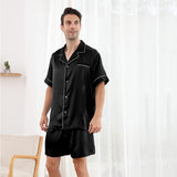 25 Momme Luxury Short Silk Pajamas Set