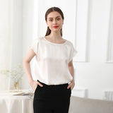 19 Momme  Round Neck T-Shirt