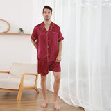 22 Momme Luxury Short Silk Pajamas Set