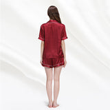 22 Momme Summer Short Silk Pajamas Set