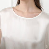 19 Momme  Round Neck T-Shirt