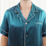 25 Momme Luxury Short Silk Pajamas Set