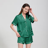 19 Momme Summer Women Silk Pajamas Set