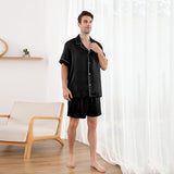 25 Momme Luxury Short Silk Pajamas Set