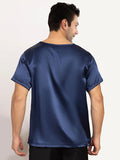 Round Neck Silk T-Shirt