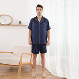 22 Momme Luxury Short Silk Pajamas Set