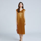 19 Momme Long Silk Dress