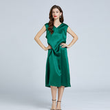 19 Momme Long Silk Dress