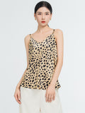 19 Momme  Basic Leopard Print Camisole