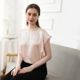 19 Momme  Round Neck T-Shirt