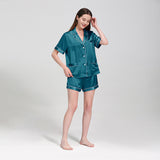 22 Momme Summer Short Silk Pajamas Set