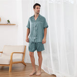 22 Momme Luxury Short Silk Pajamas Set