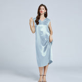 19 Momme Long Silk Dress