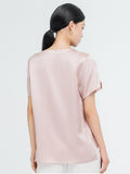 Silk Shirt With Neck Tassels Desgin