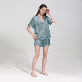 22 Momme Summer Short Silk Pajamas Set