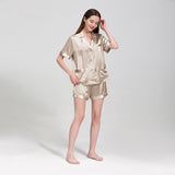 22 Momme Summer Short Silk Pajamas Set