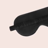 Houndstooth SIlk Sleep Mask