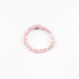 22 Momme Silk Skinny Scrunchies-6pcs White