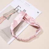 Silk Headband-Pink