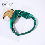 Silk Headband-Black