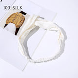 Silk Headband-Wheat
