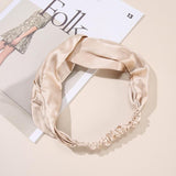 Silk Headband-Pink